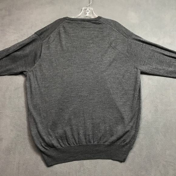 Peter Millar Sweater Men XXL Soft V Neck Merino Wool Silk Golf Cosmetic 2nd Hole - Picture 9 of 11